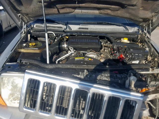 1J8HG48NX6C237701 - 2006 JEEP COMMANDER 银色 照片 7