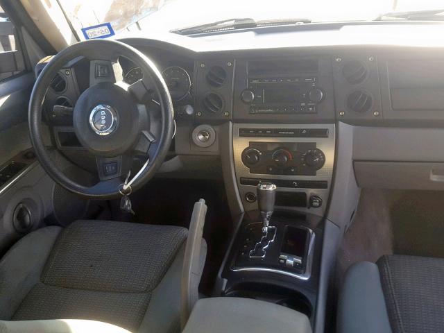 1J8HG48NX6C237701 - 2006 JEEP COMMANDER 银色 照片 9