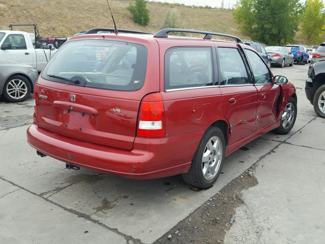 1G8JW84R93Y534432 - 2003 SATURN LW300 RED photo 4