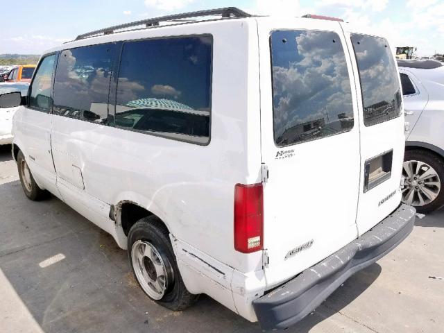 1GNDM19W2XB122271 - 1999 CHEVROLET ASTRO WHITE photo 3