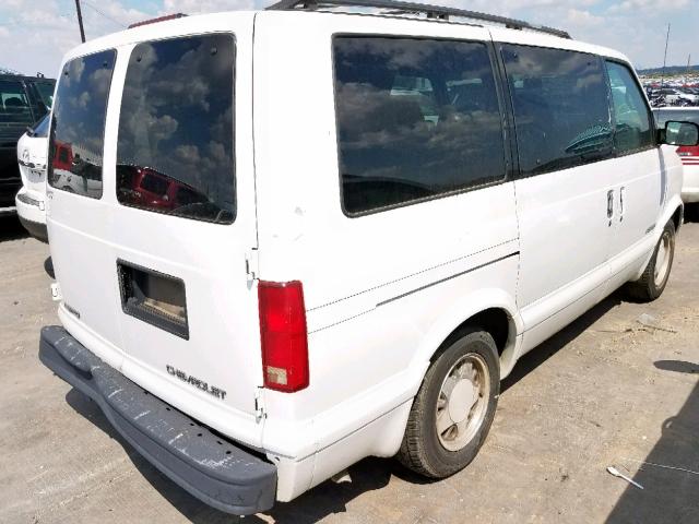 1GNDM19W2XB122271 - 1999 CHEVROLET ASTRO WHITE photo 4