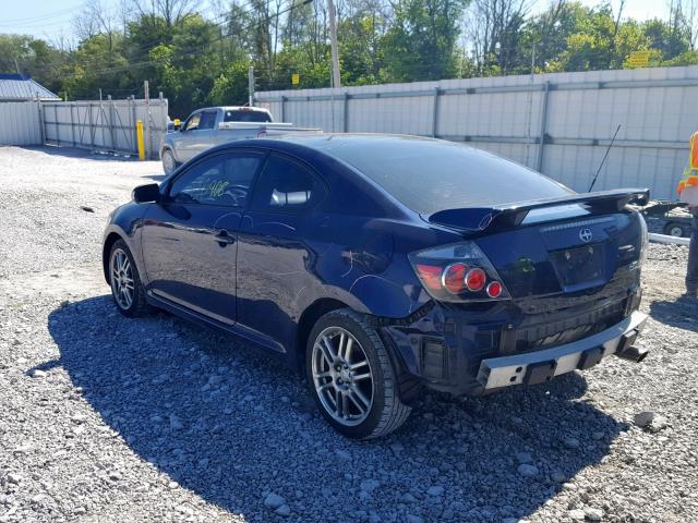 JTKDE3B74A0307924 - 2010 TOYOTA SCION TC ლურჯი ფოტო 3