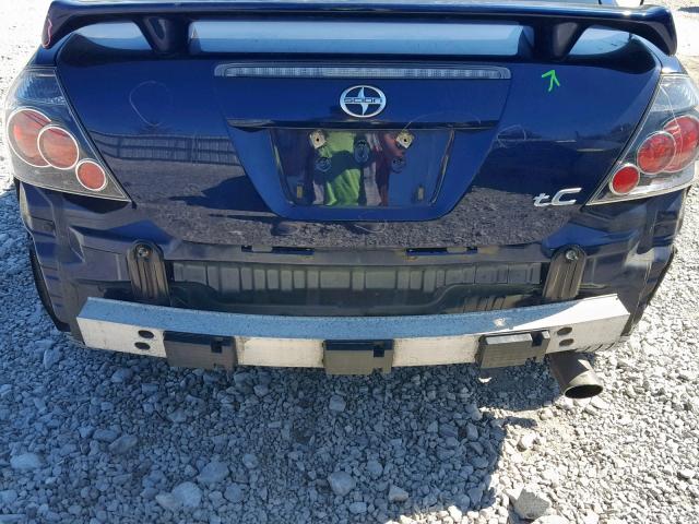 JTKDE3B74A0307924 - 2010 TOYOTA SCION TC ლურჯი ფოტო 9