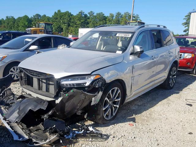 YV4102CK3K1482096 - 2019 VOLVO XC90 T5 SILVER photo 2