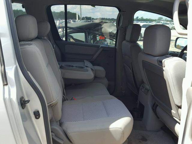 5N1AA08A84N712193 - 2004 NISSAN ARMADA SE SILVER photo 6