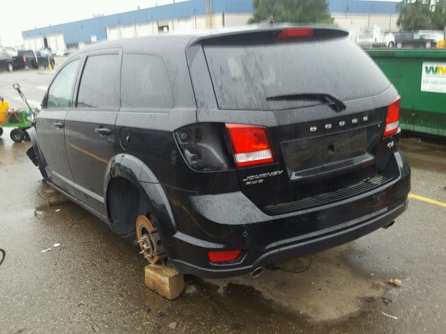 3C4PDDEG7FT607265 - 2015 DODGE JOURNEY R/ BLACK photo 3