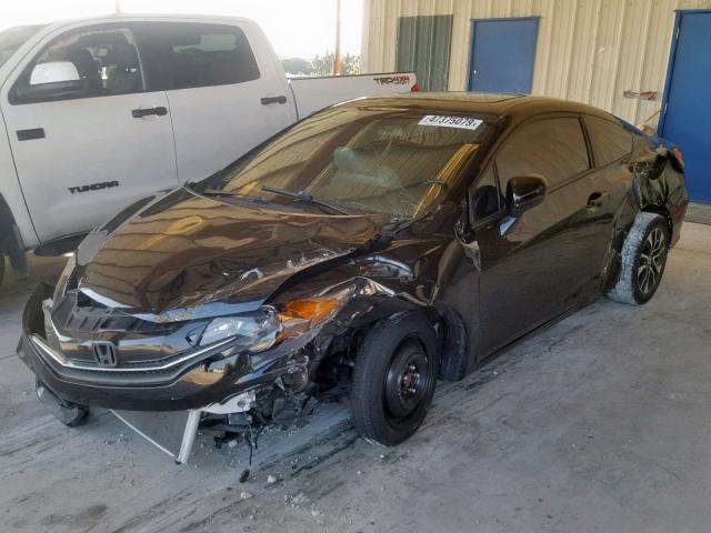 2HGFG3B02FH503992 - 2015 HONDA CIVIC EXL 黑色 照片 2