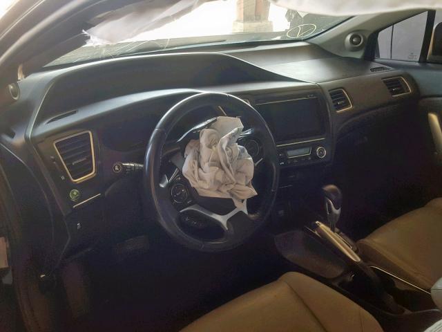 2HGFG3B02FH503992 - 2015 HONDA CIVIC EXL 黑色 照片 9