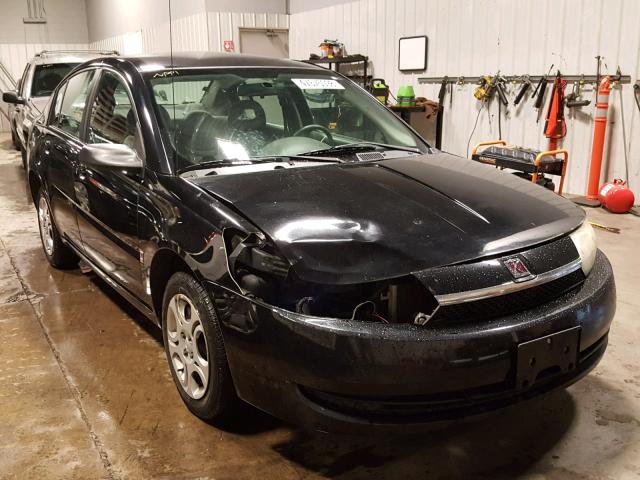 1G8AJ52F04Z196243 - 2004 SATURN ION LEVEL BLACK photo 1