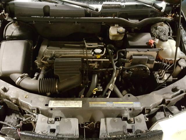 1G8AJ52F04Z196243 - 2004 SATURN ION LEVEL BLACK photo 7