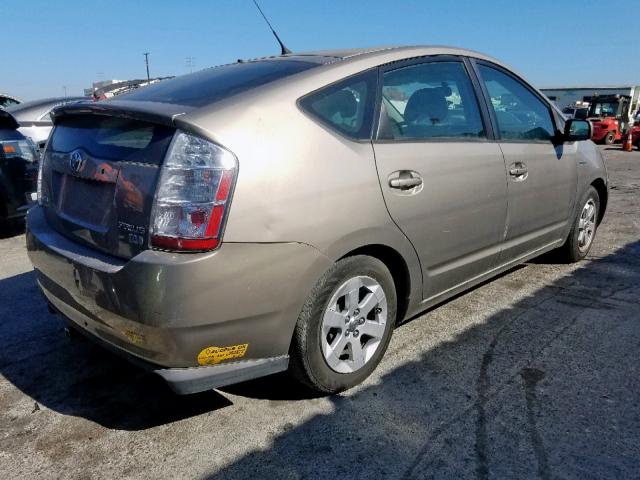 JTDKB20U263171308 - 2006 TOYOTA PRIUS GOLD photo 4