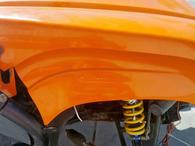 5Y4AM04Y25A014502 - 2005 YAMAHA YXR660 F ORANGE photo 10