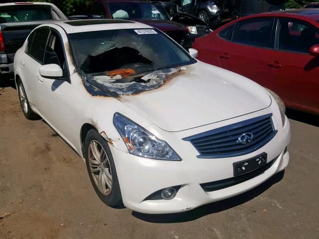 JN1CV6AP5CM931042 - 2012 INFINITI G37 BASE WHITE photo 1