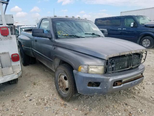 3B7MC36D4WM237374 - 1998 DODGE RAM 3500 GRAY photo 1