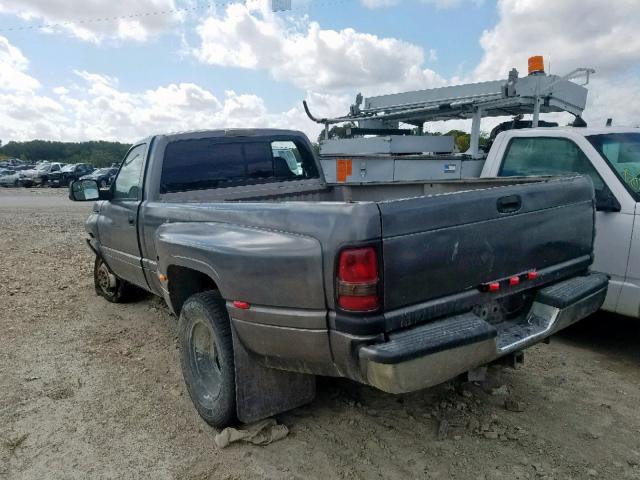 3B7MC36D4WM237374 - 1998 DODGE RAM 3500 GRAY photo 3