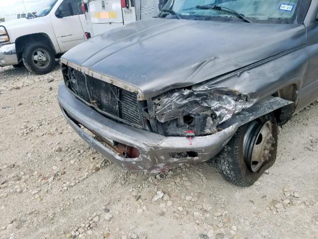 3B7MC36D4WM237374 - 1998 DODGE RAM 3500 GRAY photo 9