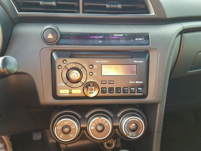 JTKJF5C73D3063289 - 2013 TOYOTA SCION TC Grafit foto 9