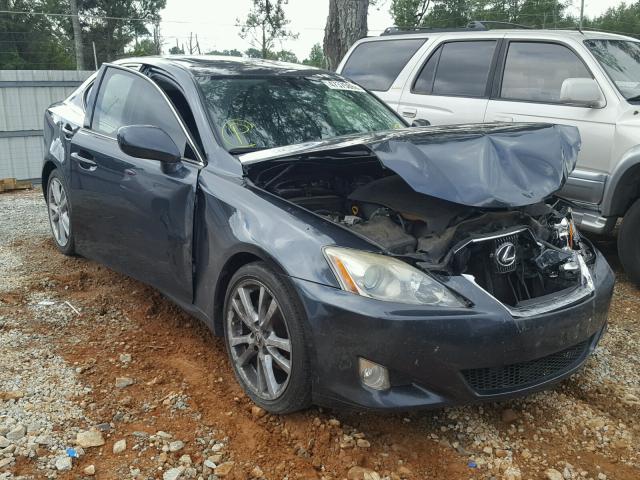 JTHBK262X62020906 - 2006 LEXUS IS 250 GRAY photo 1