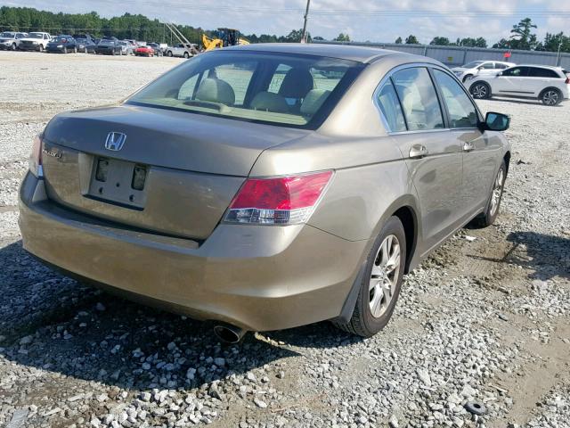 1HGCP26489A008502 - 2009 HONDA ACCORD LXP GOLD photo 4