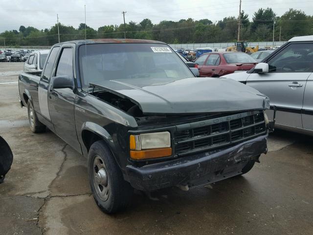 1B7GL23X1SS290184 - 1995 DODGE DAKOTA GREEN photo 1