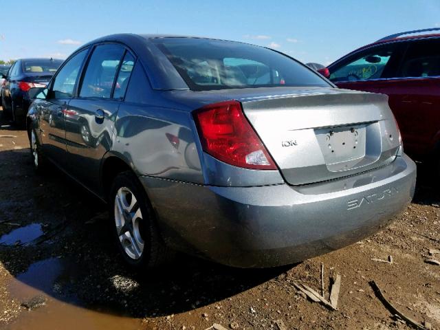1G8AL52F84Z123941 - 2004 SATURN ION LEVEL GRAY photo 3