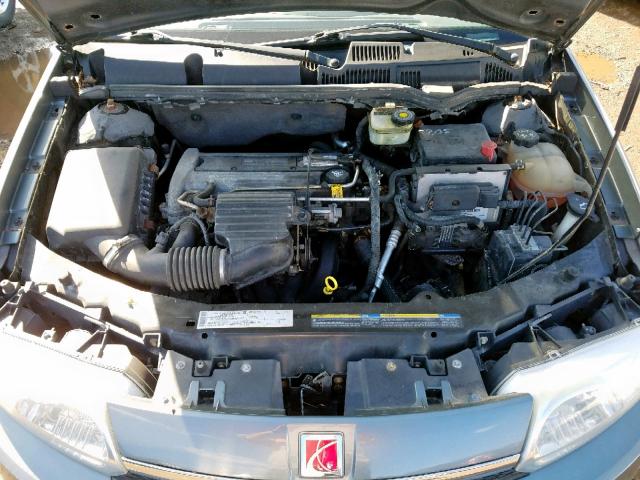 1G8AL52F84Z123941 - 2004 SATURN ION LEVEL GRAY photo 7