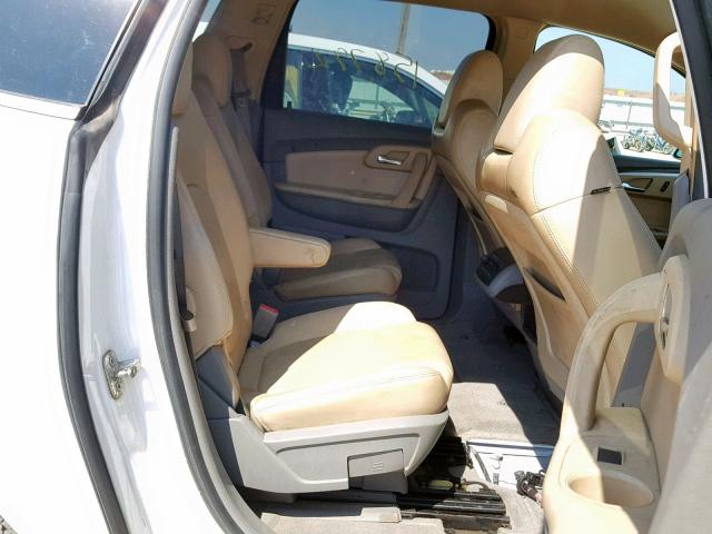 1GNER23D99S158528 - 2009 CHEVROLET TRAVERSE L WHITE photo 6