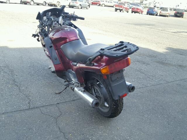 JH2SC26051M100244 - 2001 HONDA ST1100 MAROON photo 3