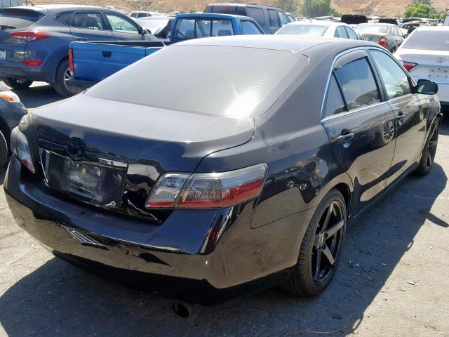 4T4BE46K09R071829 - 2009 TOYOTA CAMRY BASE BLACK photo 4