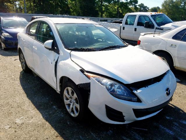 JM1BL1VF3B1448507 - 2011 MAZDA 3 I WHITE photo 1