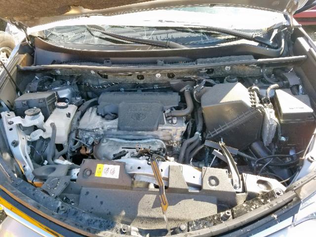 JTMWFREV5JJ172442 - 2018 TOYOTA RAV4 ADVEN SILVER photo 7