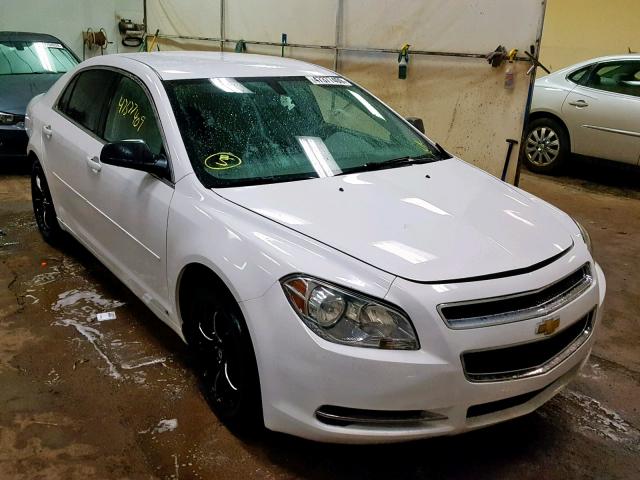 1G1ZG57B29F254304 - 2009 CHEVROLET MALIBU LS WHITE photo 1