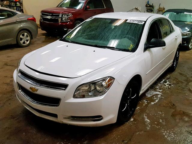 1G1ZG57B29F254304 - 2009 CHEVROLET MALIBU LS თეთრი ფოტო 2