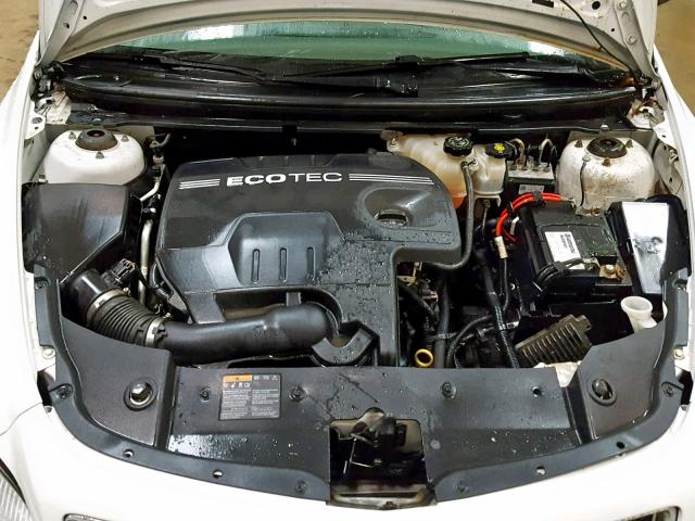 1G1ZG57B29F254304 - 2009 CHEVROLET MALIBU LS თეთრი ფოტო 7