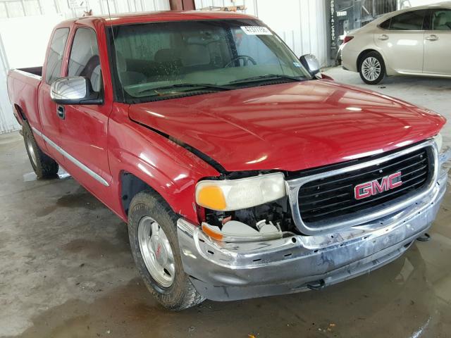 2GTEC19T611210737 - 2001 GMC NEW SIERRA RED photo 1