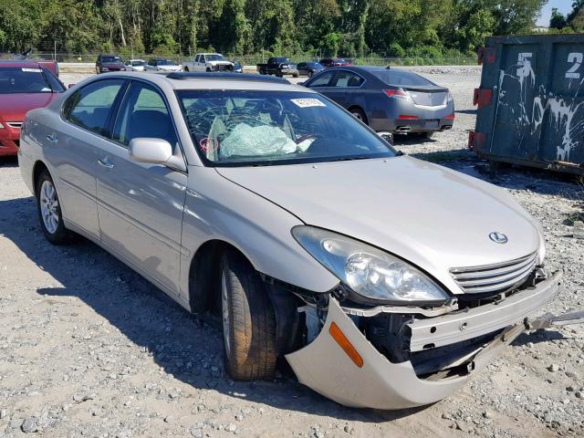 JTHBF30G930101661 - 2003 LEXUS ES 300 TAN photo 1