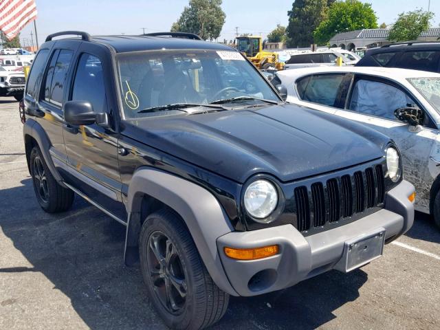 1J4GK48KX2W108996 - 2002 JEEP LIBERTY SP BLACK photo 1