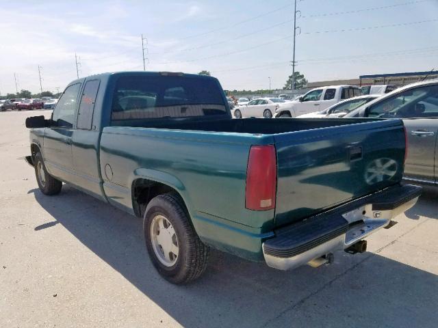 1GTEC19R3VE510762 - 1997 GMC SIERRA C15 GREEN photo 3