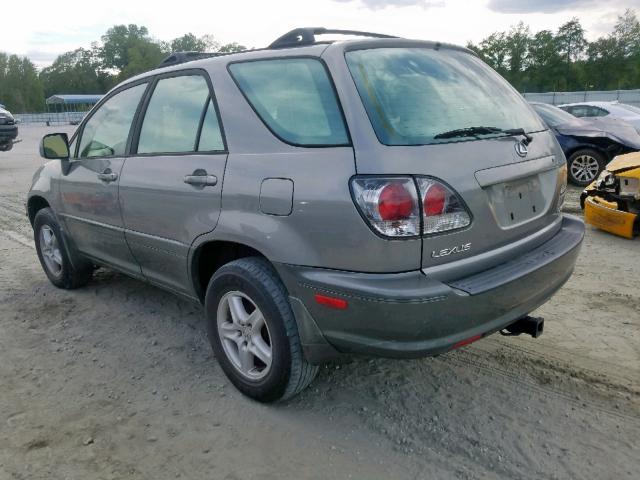 JTJHF10U230294870 - 2003 LEXUS RX 300 TAN photo 3