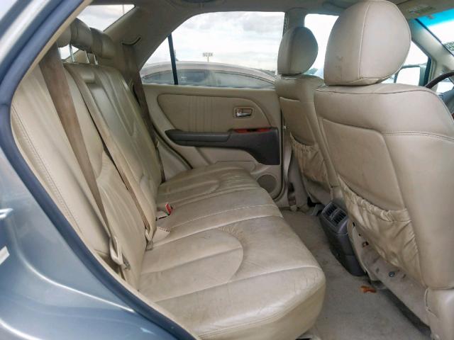 JTJHF10U230294870 - 2003 LEXUS RX 300 TAN photo 6