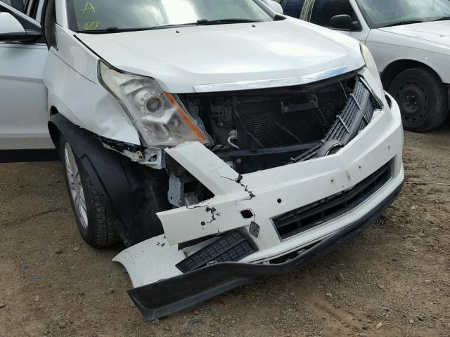 3GYFNAEY9AS558790 - 2010 CADILLAC SRX LUXURY WHITE photo 9