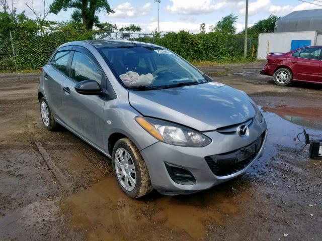 JM1DE1KY7E0179785 - 2014 MAZDA MAZDA2 SPO GRAY photo 1