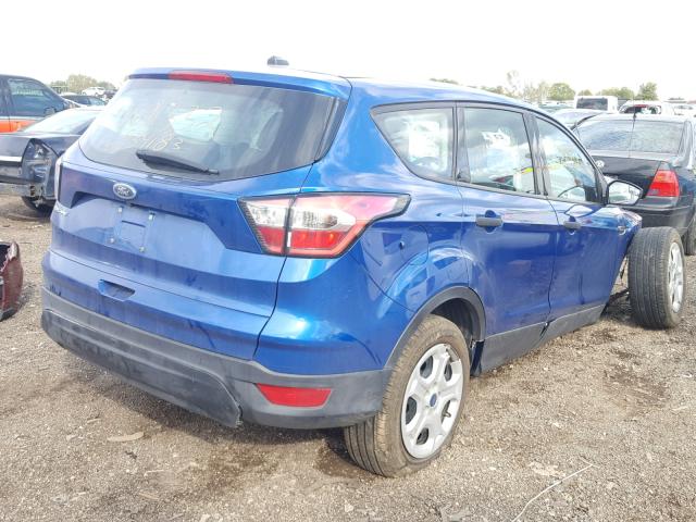 1FMCU0F77HUC20225 - 2017 FORD ESCAPE S BLUE photo 4