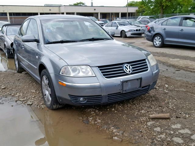 WVWRH63B52P223953 - 2002 VOLKSWAGEN PASSAT GLX Boz foto 1