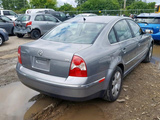 WVWRH63B52P223953 - 2002 VOLKSWAGEN PASSAT GLX Boz foto 4