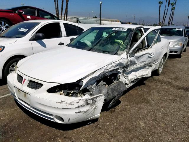 1G2NF52E24M687060 - 2004 PONTIAC GRAND AM S WHITE photo 2