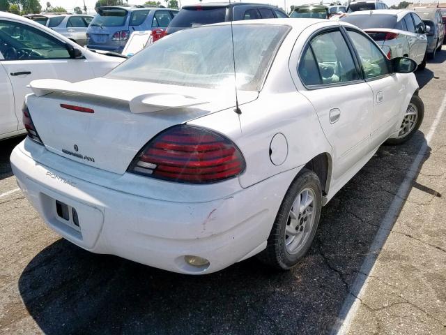1G2NF52E24M687060 - 2004 PONTIAC GRAND AM S WHITE photo 4
