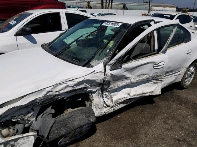 1G2NF52E24M687060 - 2004 PONTIAC GRAND AM S WHITE photo 9