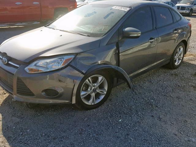 1FADP3F28DL362093 - 2013 FORD FOCUS SE GRAY photo 9