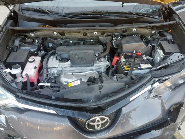 JTMWFREV7JJ731165 - 2018 TOYOTA RAV4 ADVEN CHARCOAL photo 7